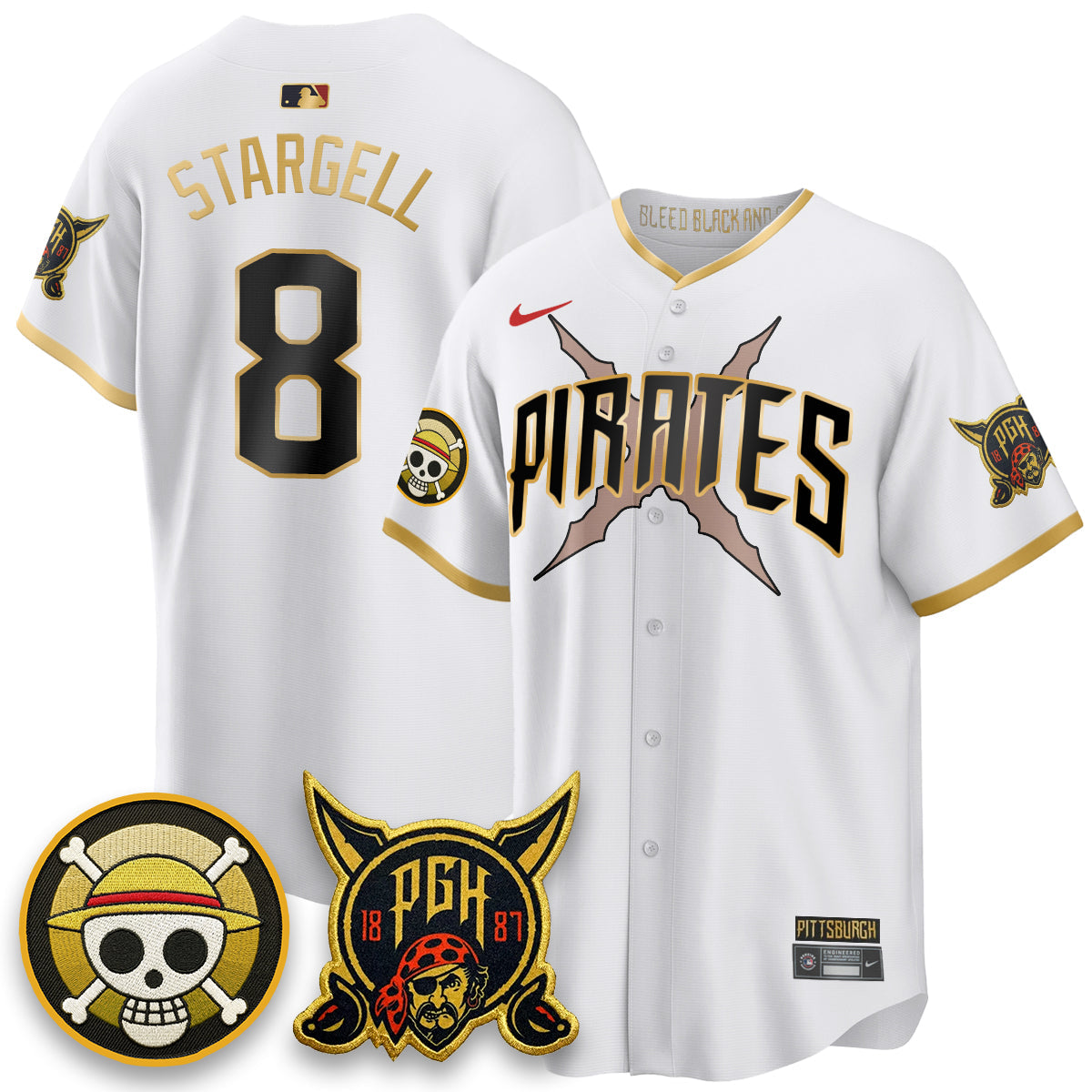 PIT 2026 City Connect x OP Vapor Limited Jersey - Stitched
