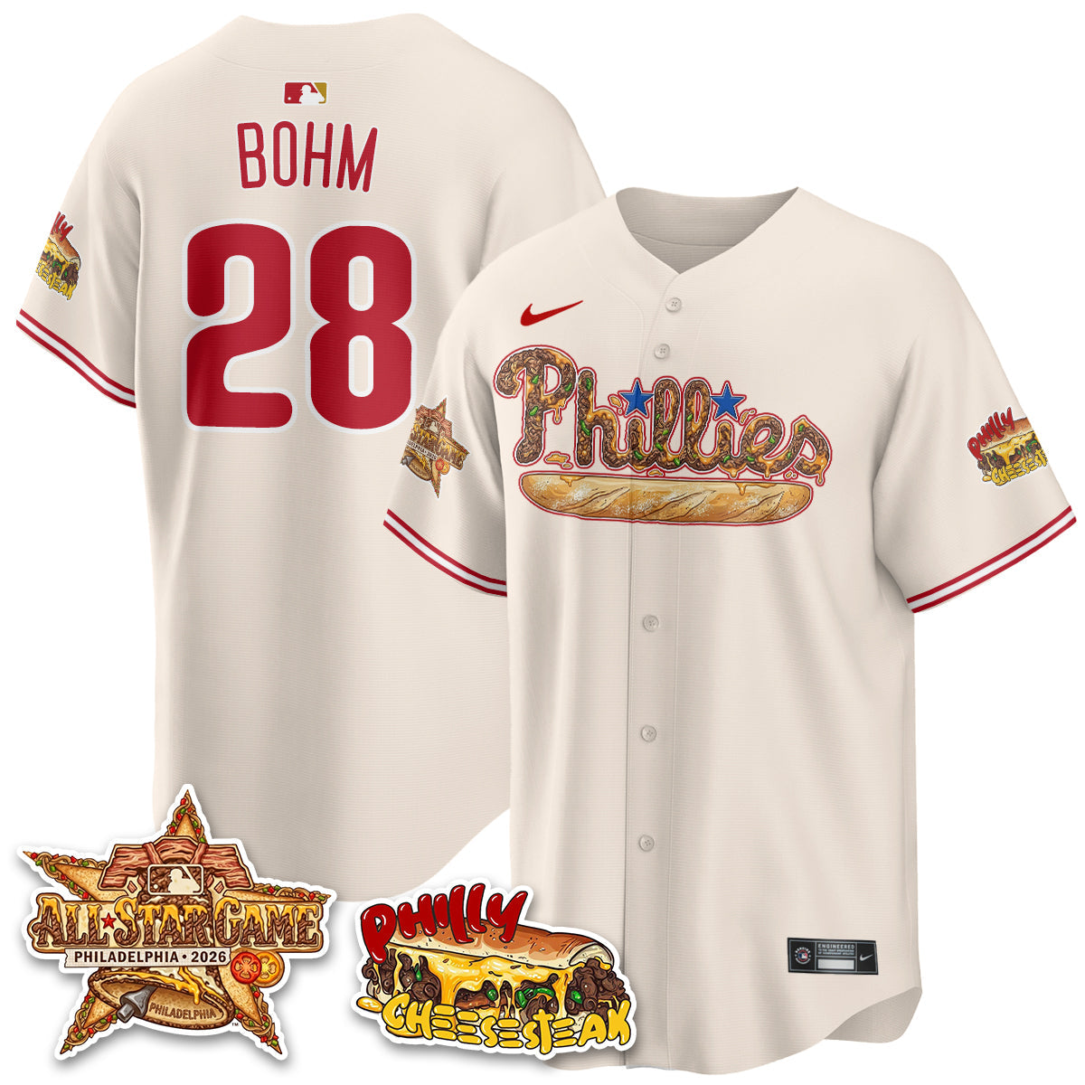 PHI Cheesesteak Edition Vapor Limited Jersey - Stitched