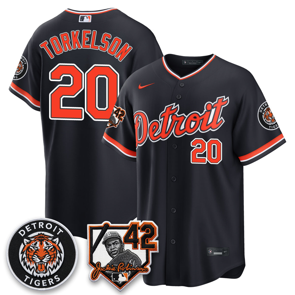 DET 2026 Jackie Robinson Day Vapor Limited Jersey - Stitched