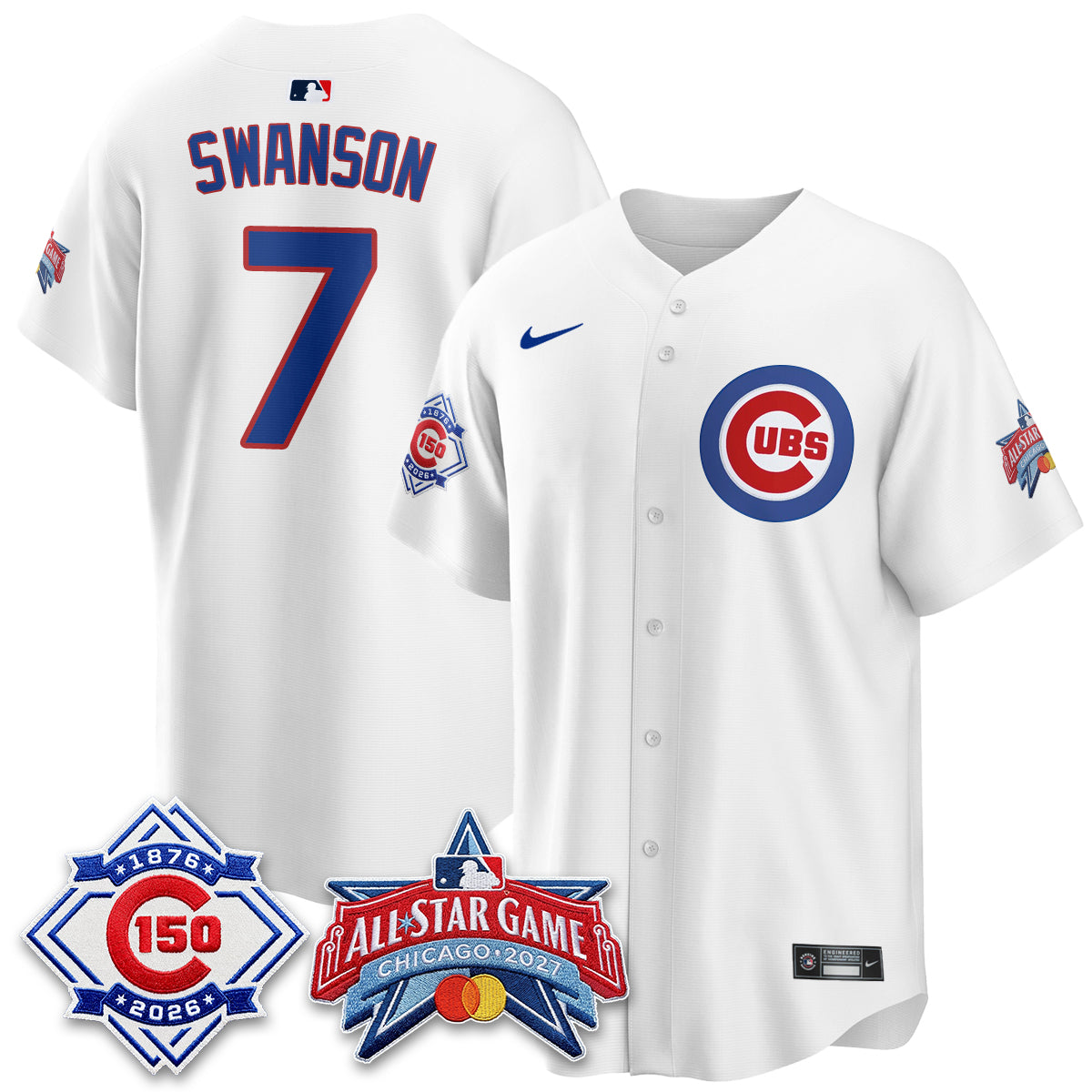 CHC 2027 All Star Game Vapor Limited Jersey - Stitched