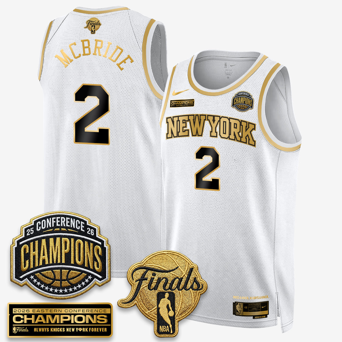NYK 2026 Basketball  Eastern Conference Champions Vapor Special Edition Jersey - Stitched