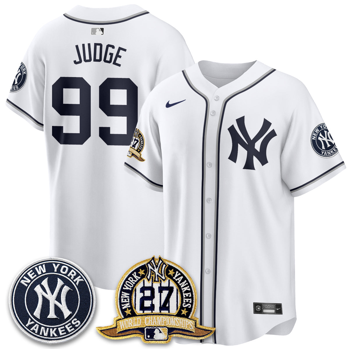 NYY 2026 Black Out Style Vapor Limited Jersey - Stitched