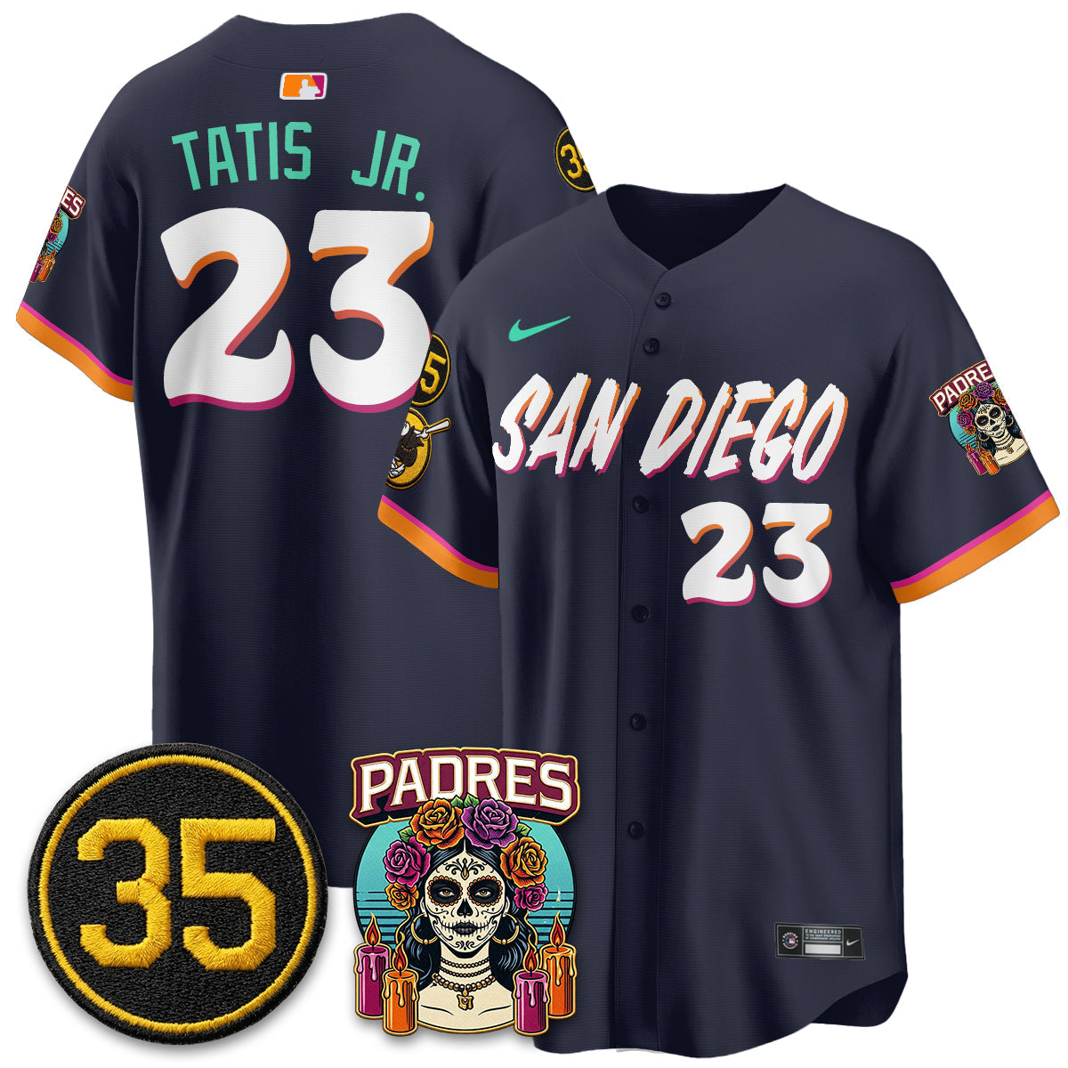 SD 2026 City Connect - Remembering Randy Jones Vapor Limited Jersey - Stitched