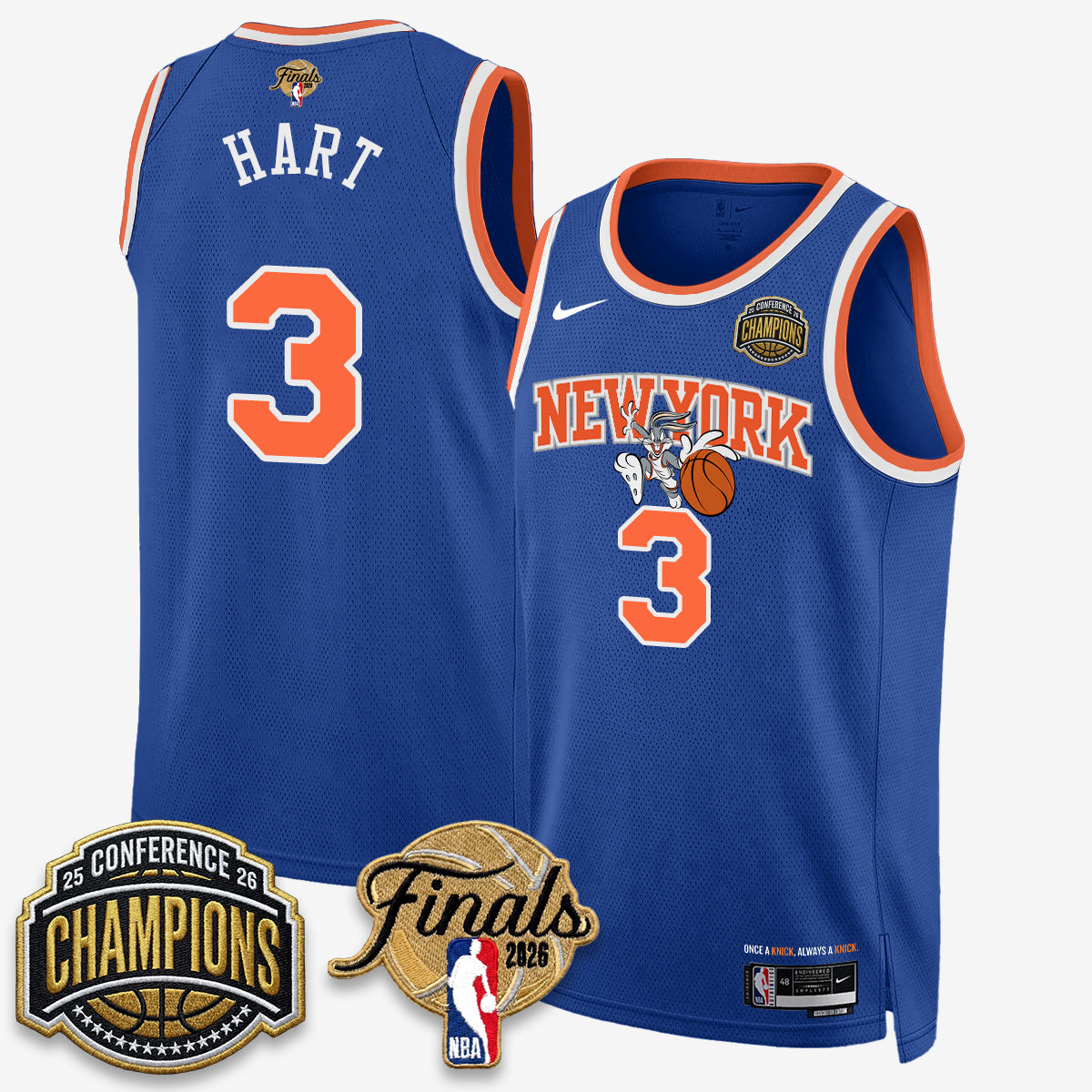 NYK 2026 Basketball  Eastern Conference Champions x Looney Tunes Vapor Jersey V2- Stitched