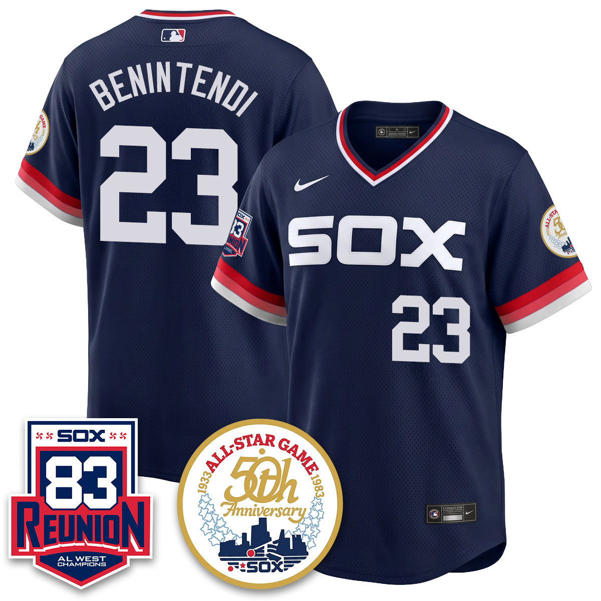 CWS Reunion All West Champions Vapor Jersey - Stitched