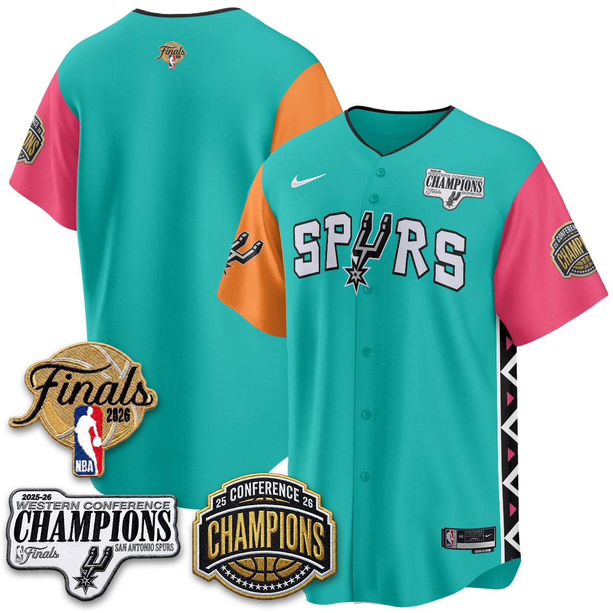 SAS 2026 Basketball Finals Vapor Jersey - Stitched