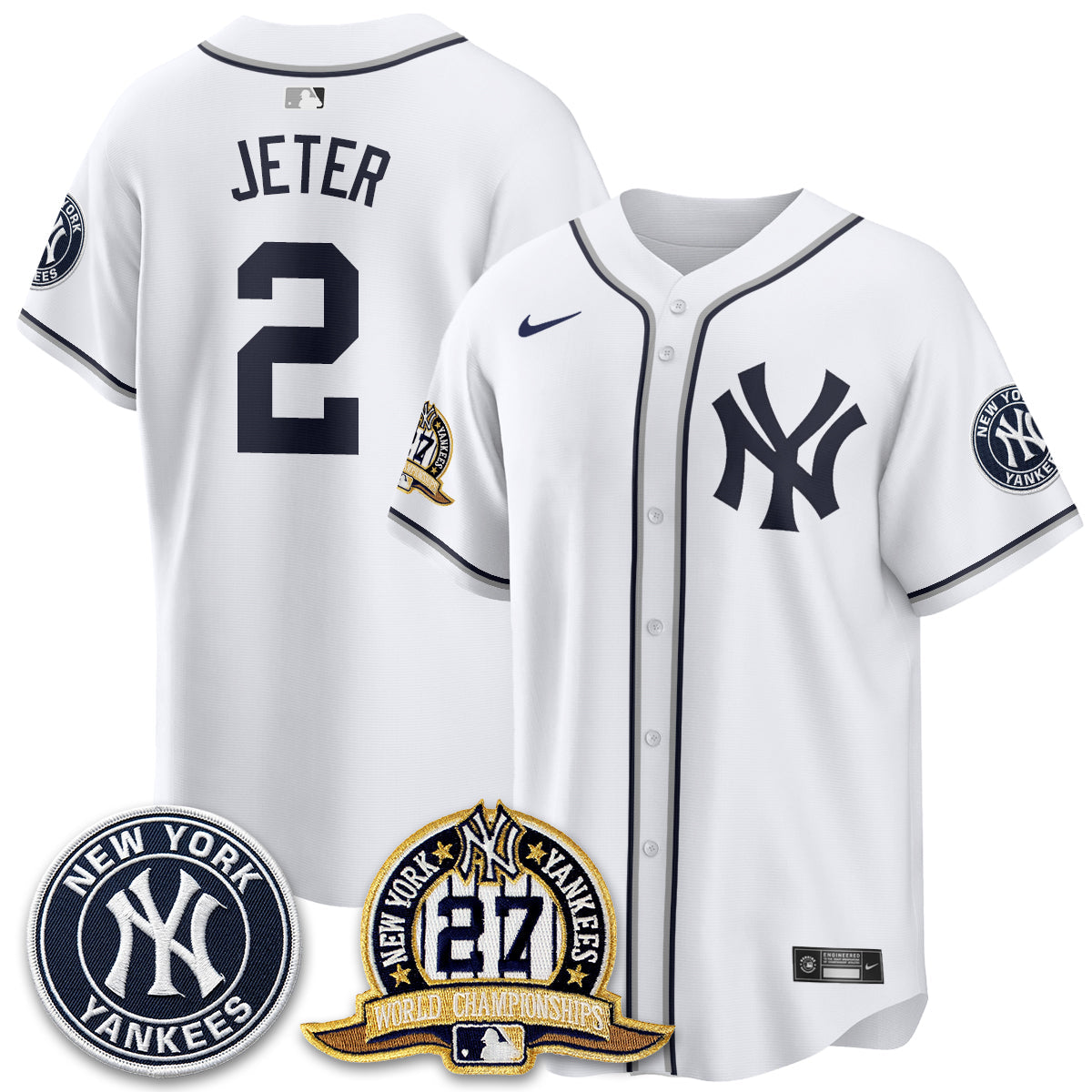 NYY 2026 Black Out Style Vapor Limited Jersey - Stitched