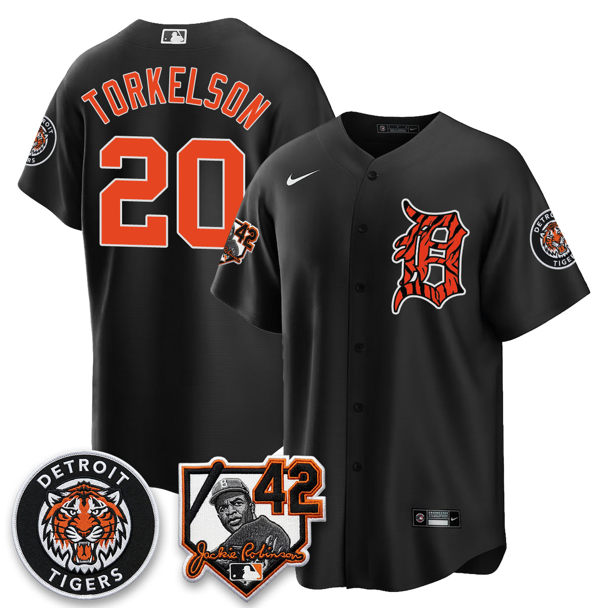 DET 2026 Jackie Robinson Day Vapor Limited Jersey - Stitched