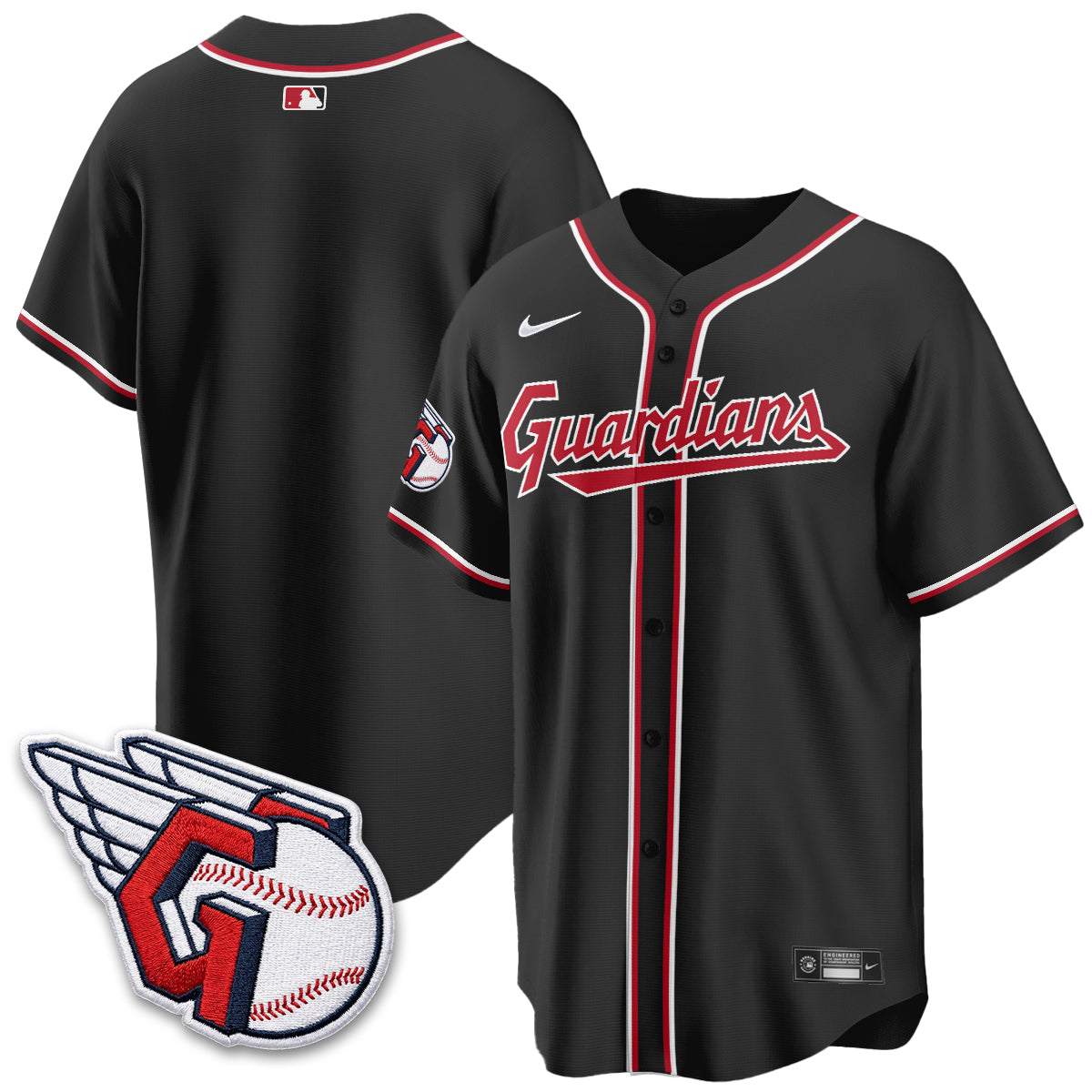 CLE 2026 Black Out Style Limited Vapor Jersey - Stitched