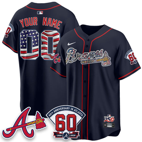 ATL 2026 Independence Day USA Vapor Limited Custom Jersey - Stitched