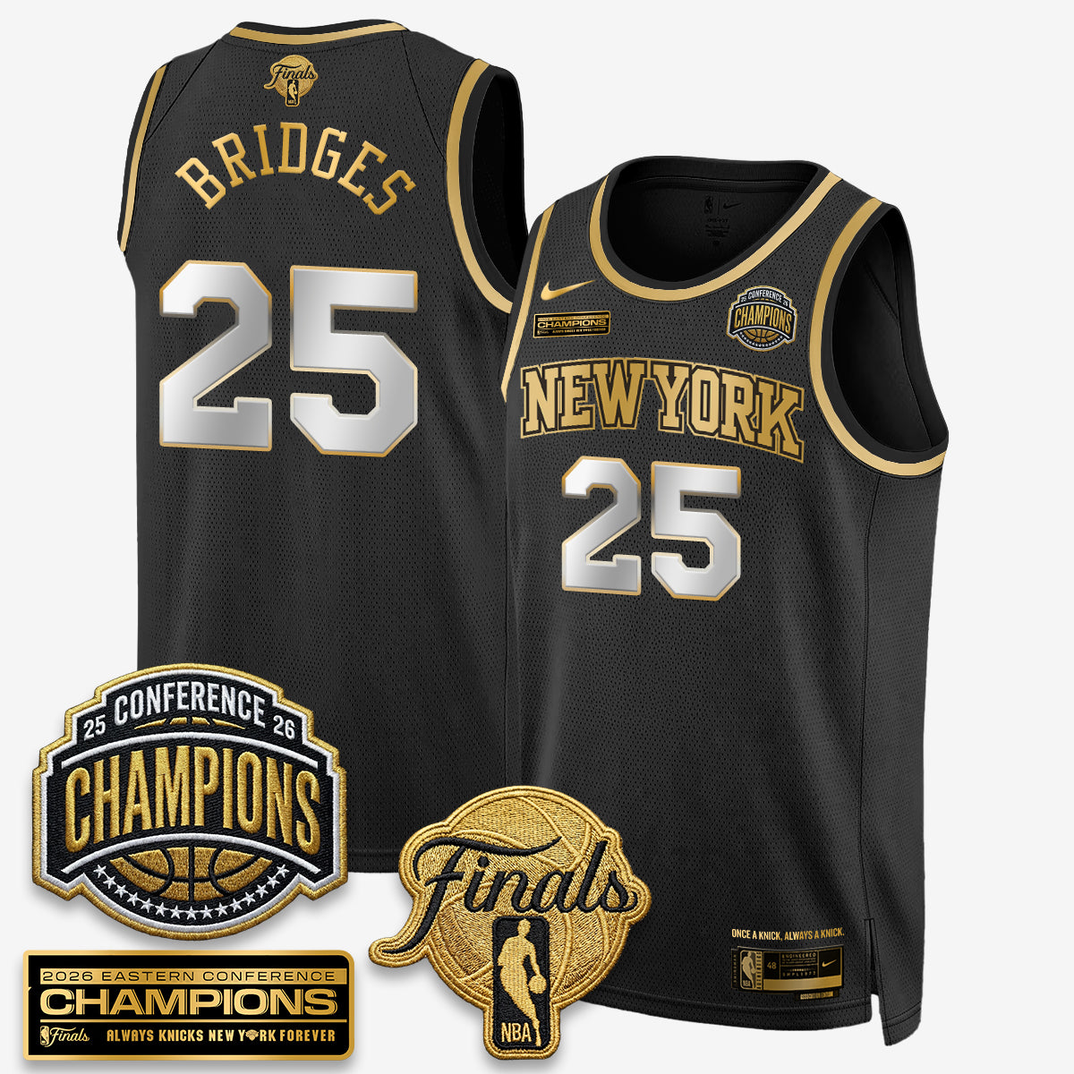 NYK 2026 Basketball  Eastern Conference Champions Vapor Special Edition Jersey - Stitched