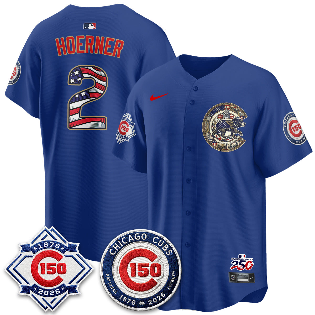 CHC 2026 Independence Day USA Vapor Limited Jersey - Stitched