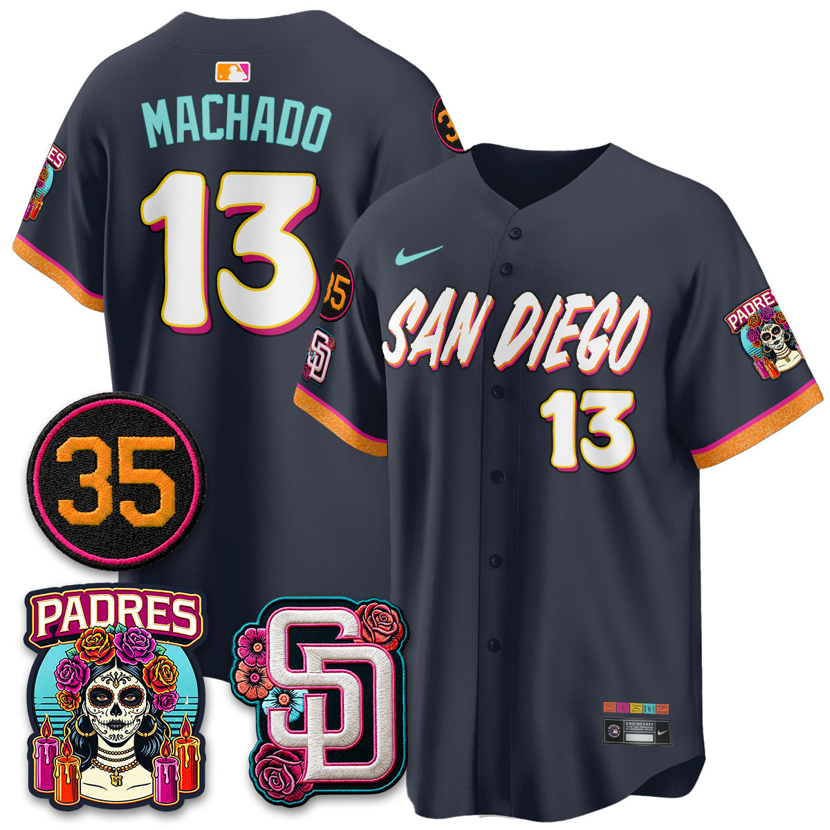 SD 2026 City Connect Vapor Premier Limited Jersey - Stitched V2