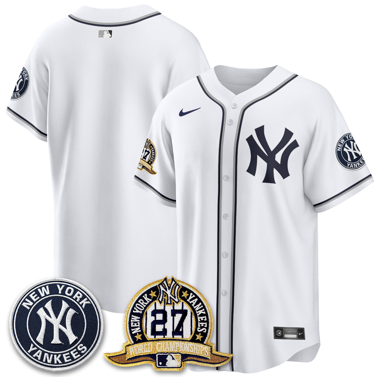 NYY 2026 Black Out Style Vapor Limited Jersey - Stitched