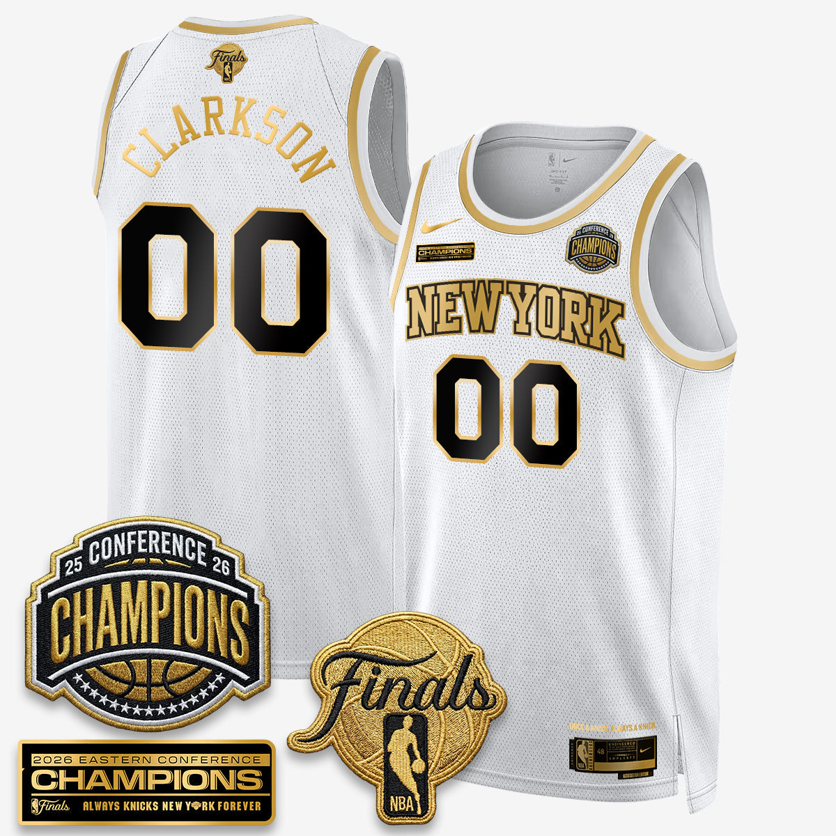 NYK 2026 Basketball  Eastern Conference Champions Vapor Special Edition Jersey - Stitched