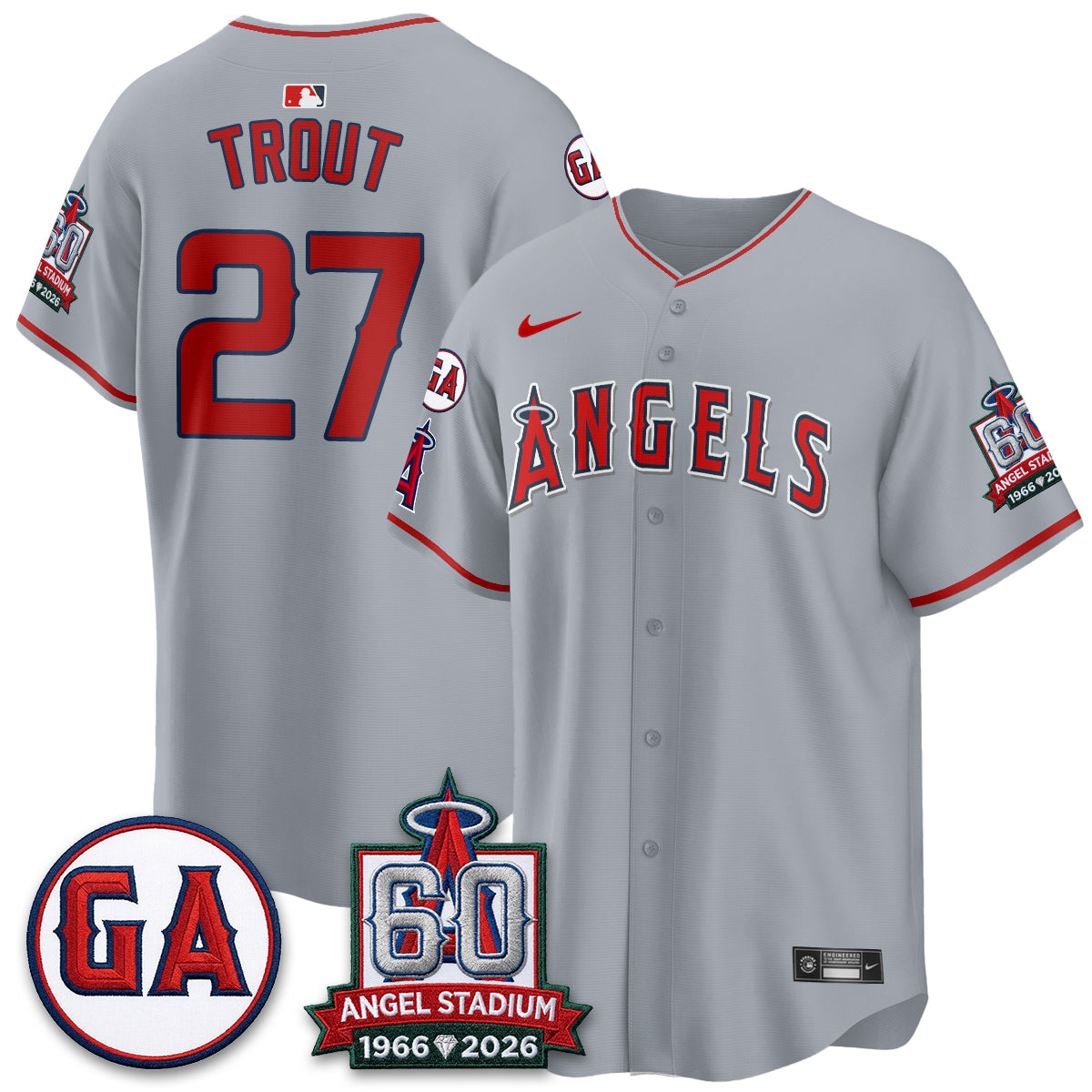 LAA 60th Anniversary Vapor Jersey - Stitched V3