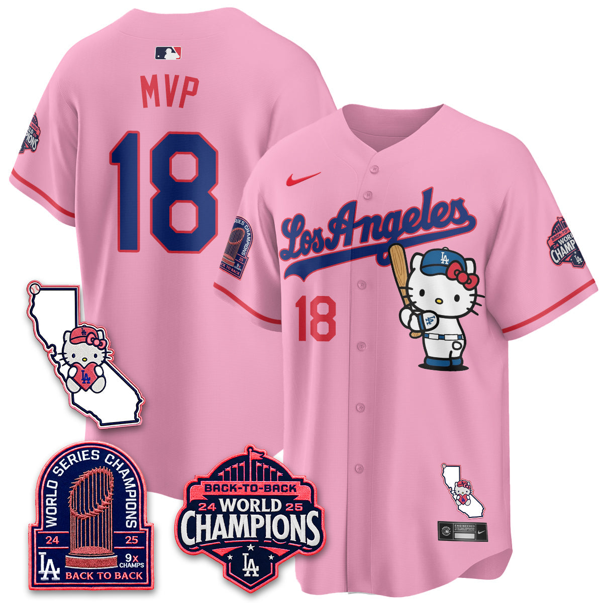 LAD x Meow KT 2026 Vapor Jersey - Stitched - V4