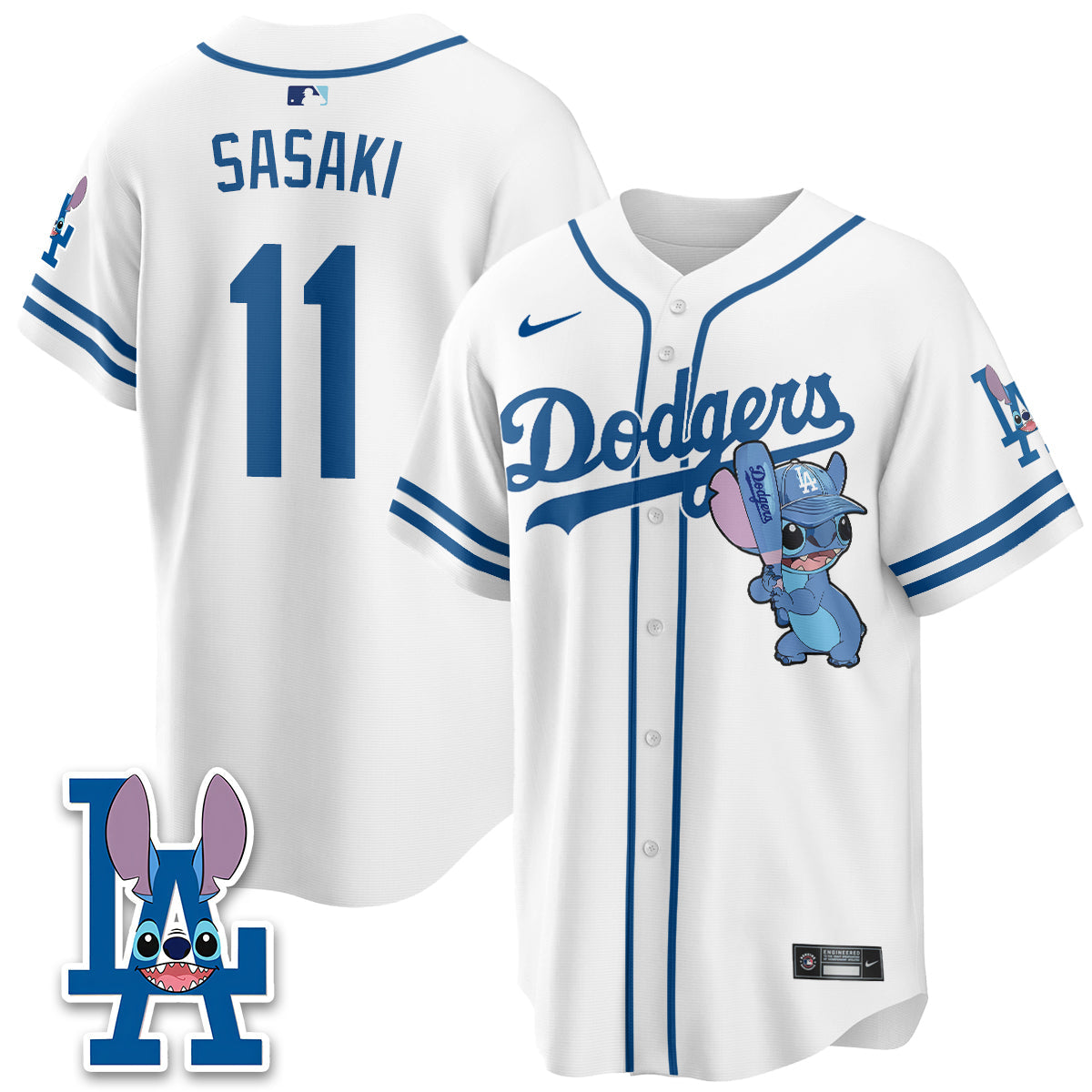 LAD x Blue Alien Edition Vapor Jersey - Stitched