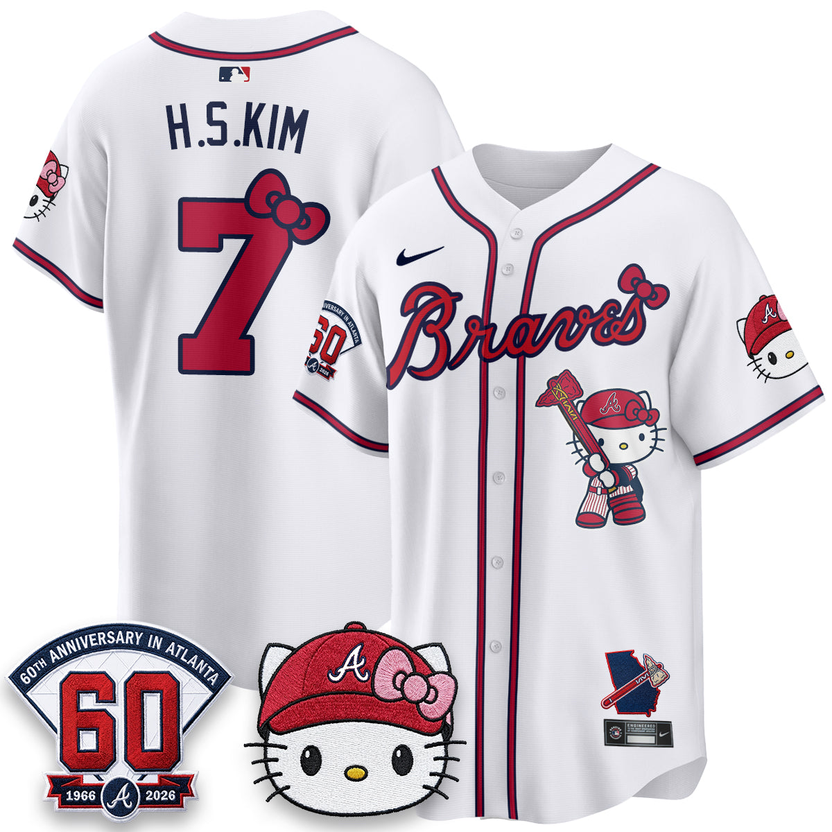 ATL x Meow KT 2026 Vapor Limited Jersey - Stitched