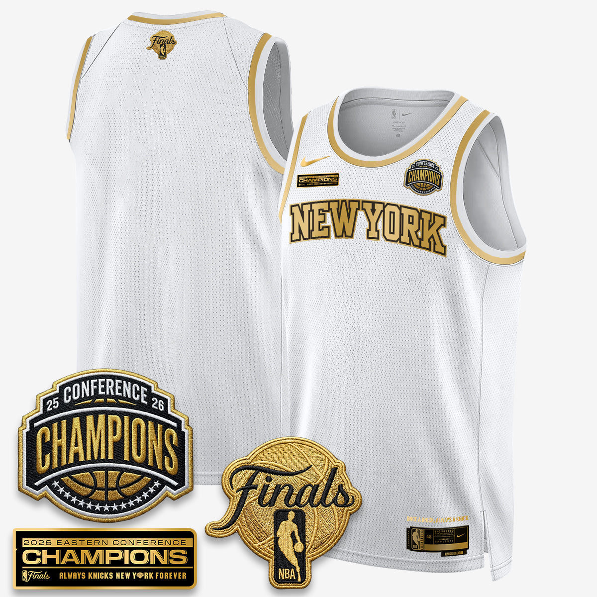 NYK 2026 Basketball  Eastern Conference Champions Vapor Special Edition Jersey - Stitched