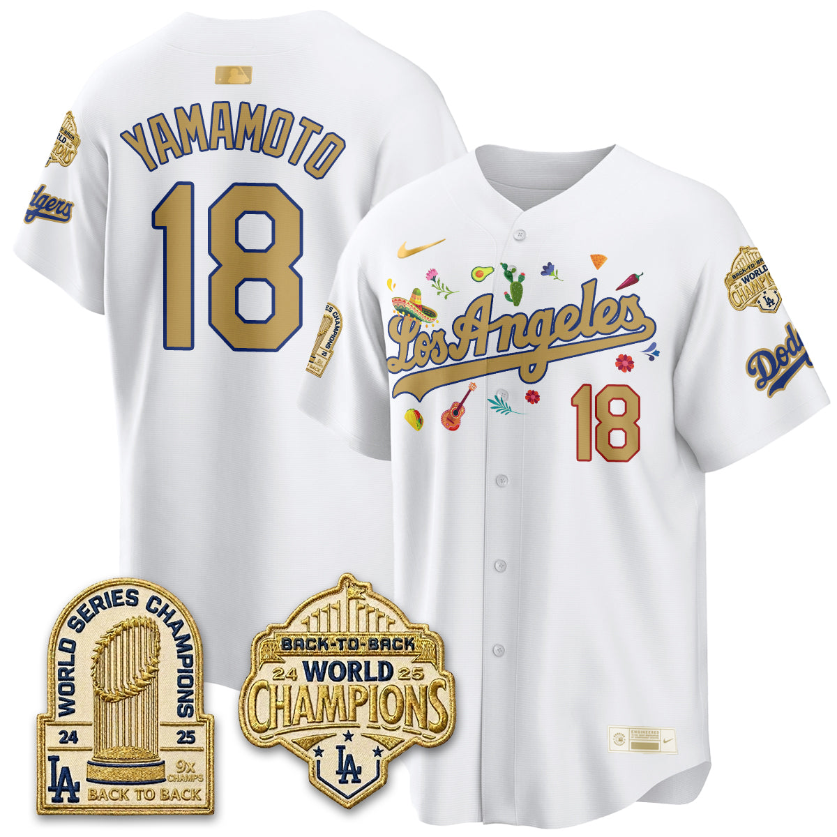LAD Mexican Heritage 2026 Premier Limited Vapor Jersey - Stitched