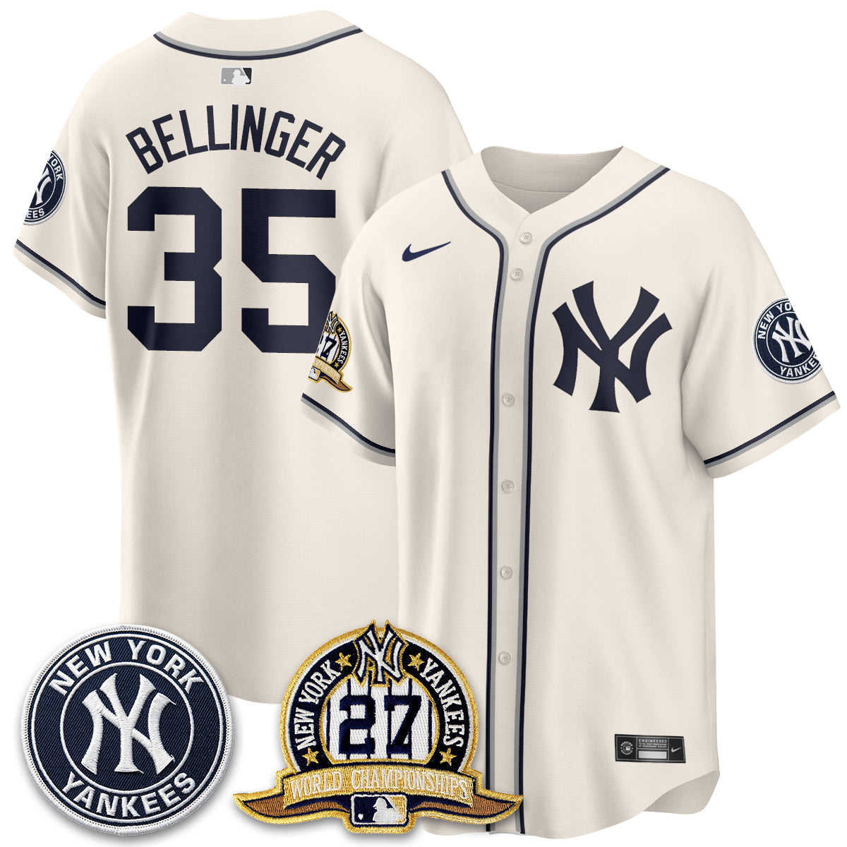 NYY 2026 Black Out Style Vapor Limited Jersey - Stitched