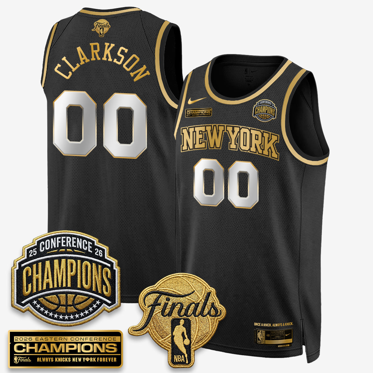NYK 2026 Basketball  Eastern Conference Champions Vapor Special Edition Jersey - Stitched