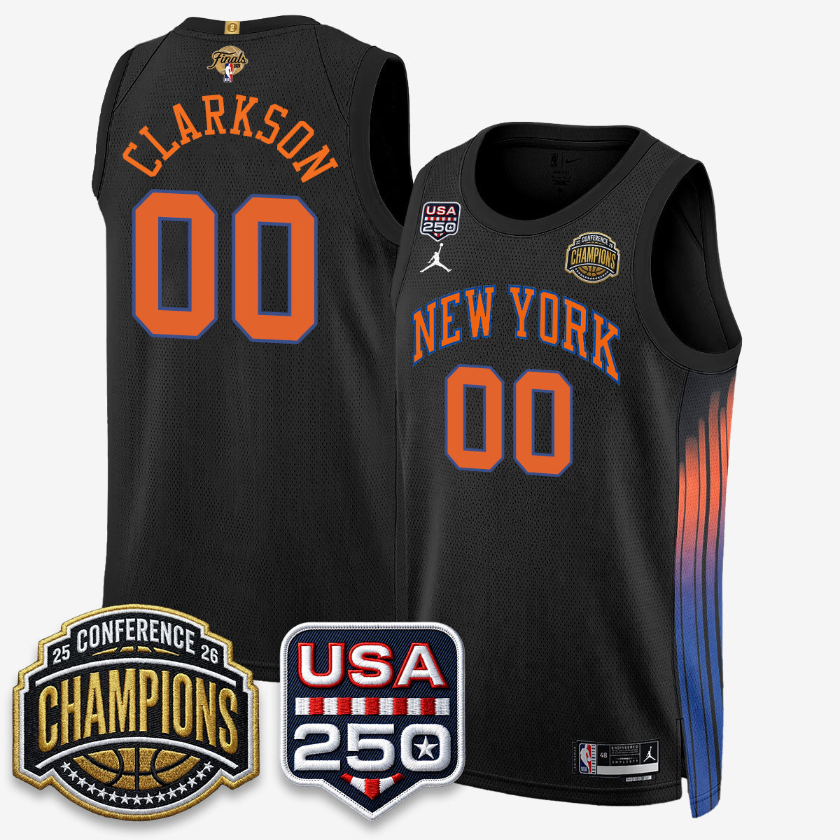 NYK 2026 Basketball  Eastern Conference Champions City Edition Jersey V2- Stitched