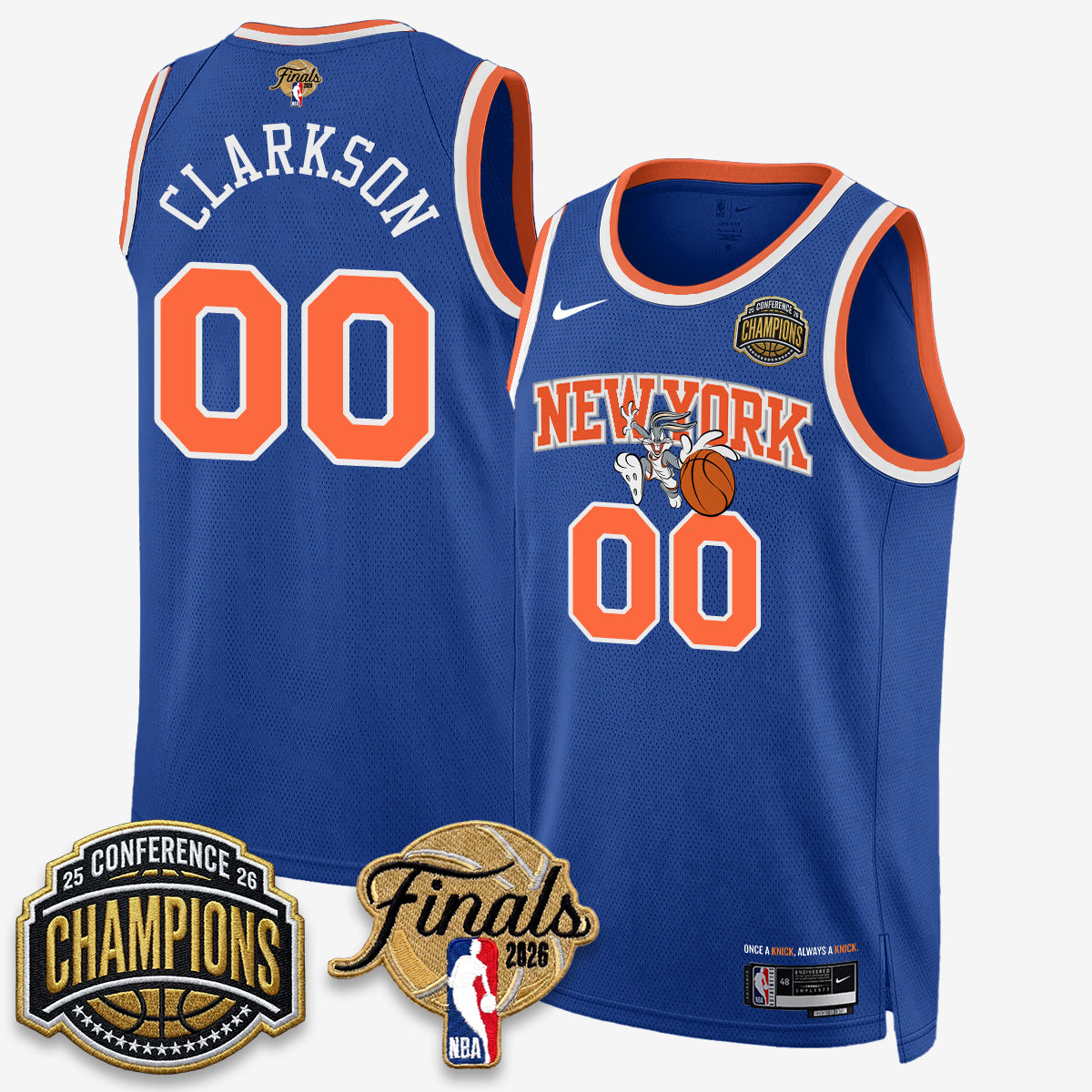 NYK 2026 Basketball  Eastern Conference Champions x Looney Tunes Vapor Jersey V2- Stitched