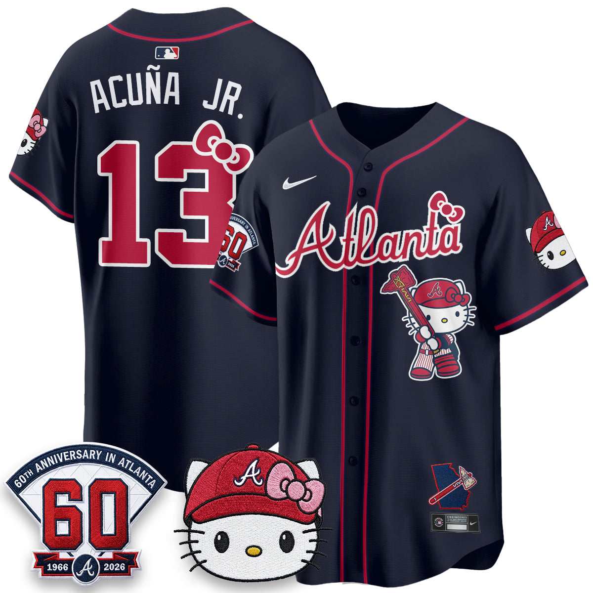 ATL x Meow KT 2026 Vapor Limited Jersey - Stitched