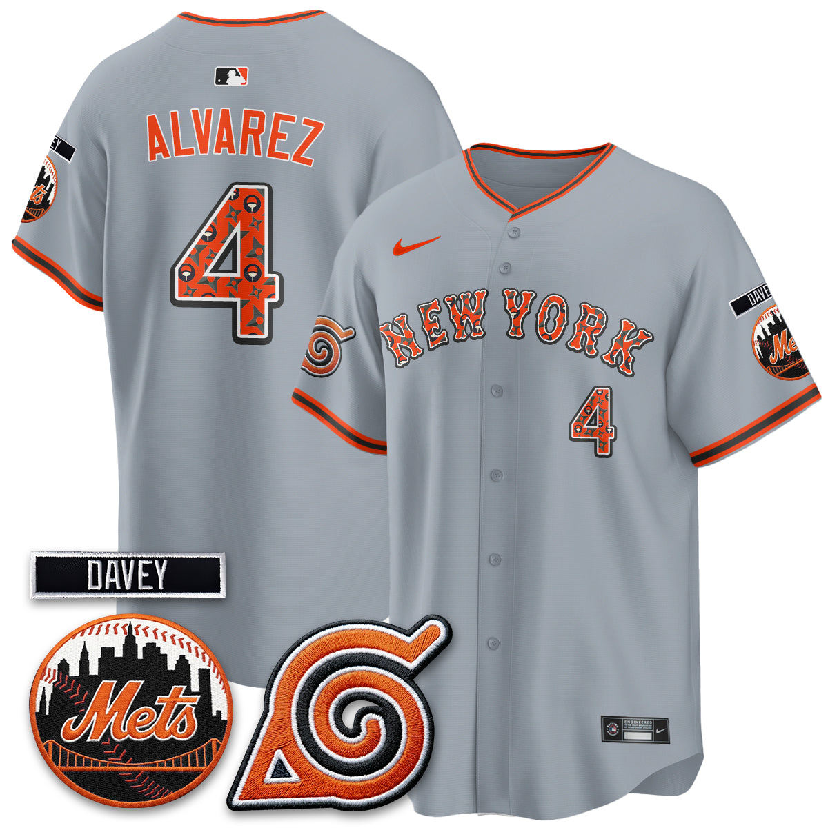 NYM x Naruto Nights 2026 Vapor Limited Jersey - Stitched V2