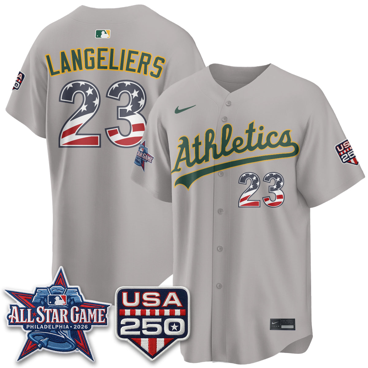 OAK 2026 All Star Edition Vapor Jersey - Stitched