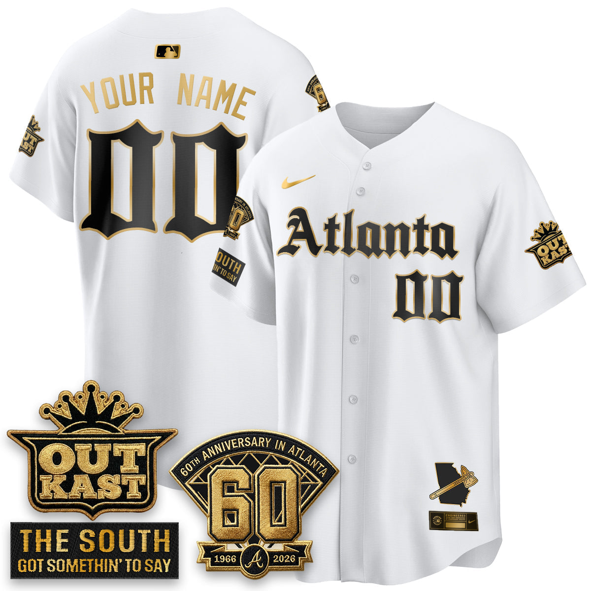 ATL 2026 Gothic Edition Vapor Limited Custom Jersey - Stitched