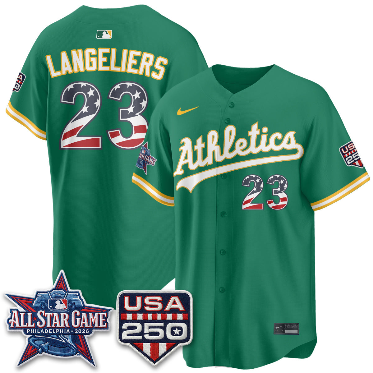 OAK 2026 All Star Edition Vapor Jersey - Stitched