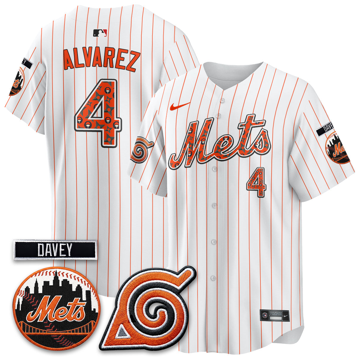 NYM x Naruto Nights 2026 Vapor Limited Jersey - Stitched V2