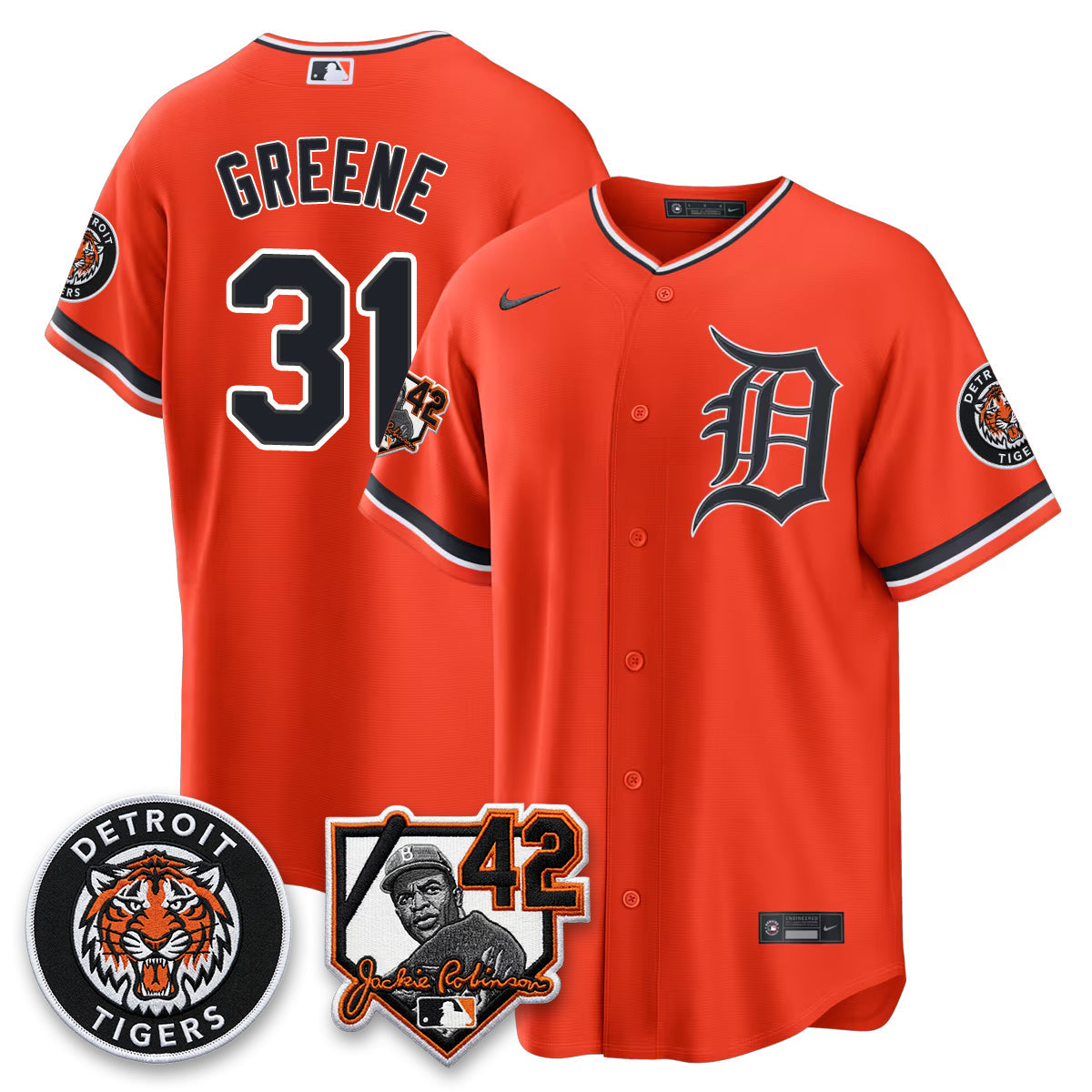 DET 2026 Jackie Robinson Day Vapor Limited Jersey - Stitched