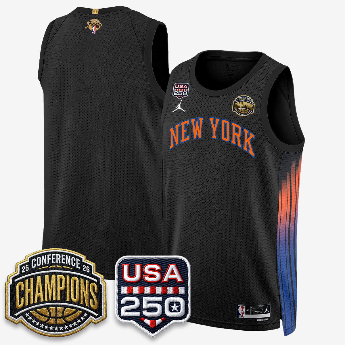 NYK 2026 Basketball  Eastern Conference Champions City Edition Jersey V2- Stitched