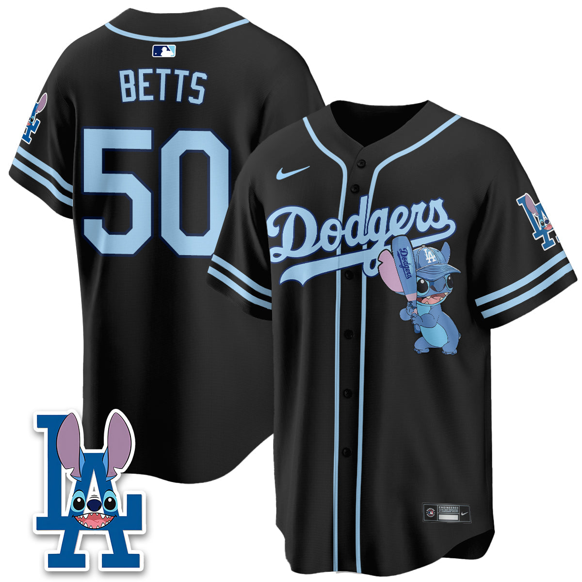 LAD x Blue Alien Edition Vapor Jersey - Stitched
