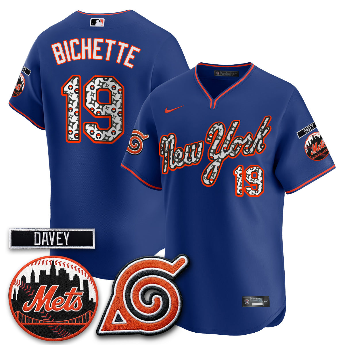 NYM x Naruto Nights 2026 Vapor Limited Jersey - Stitched V2