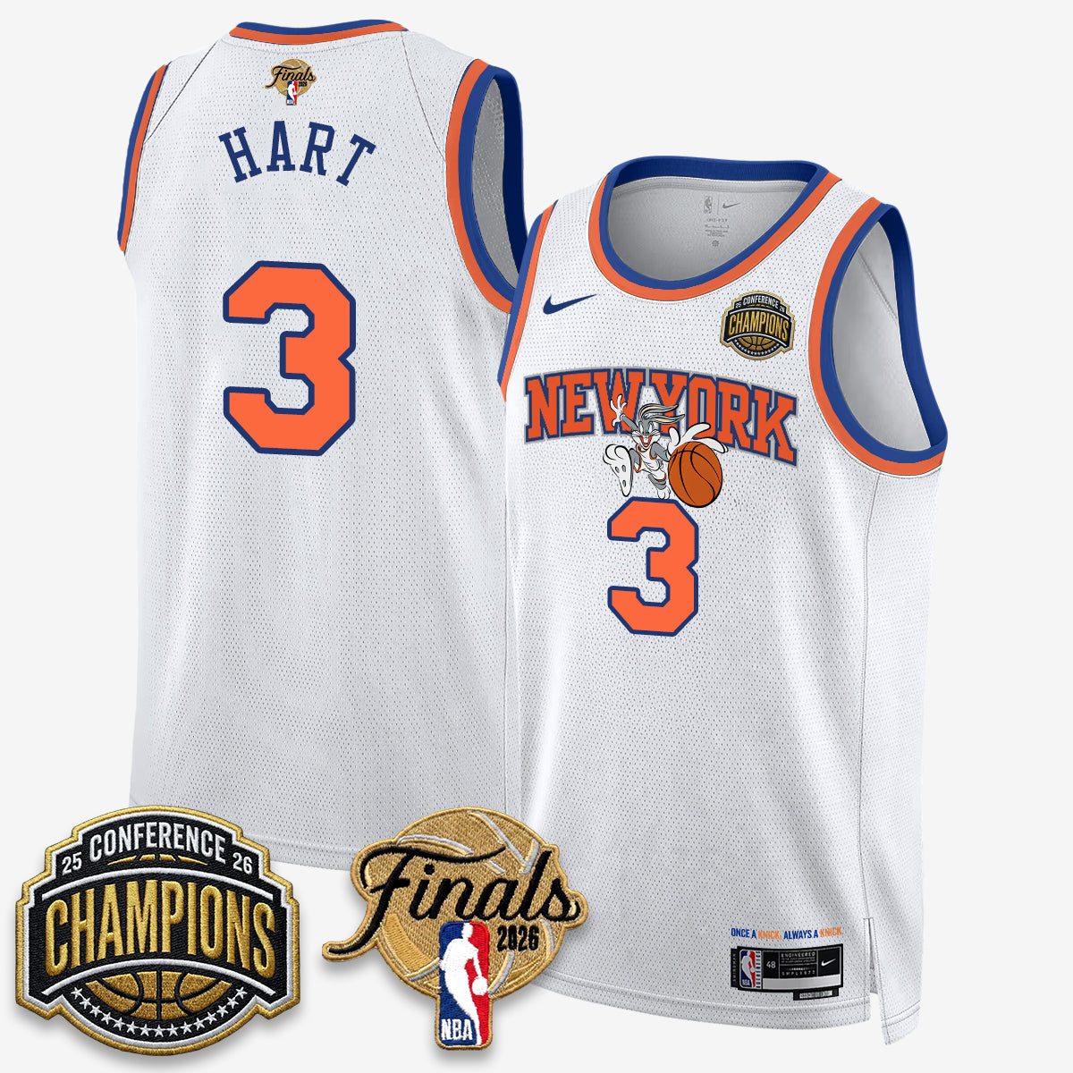 NYK 2026 Basketball  Eastern Conference Champions x Looney Tunes Vapor Jersey V2- Stitched