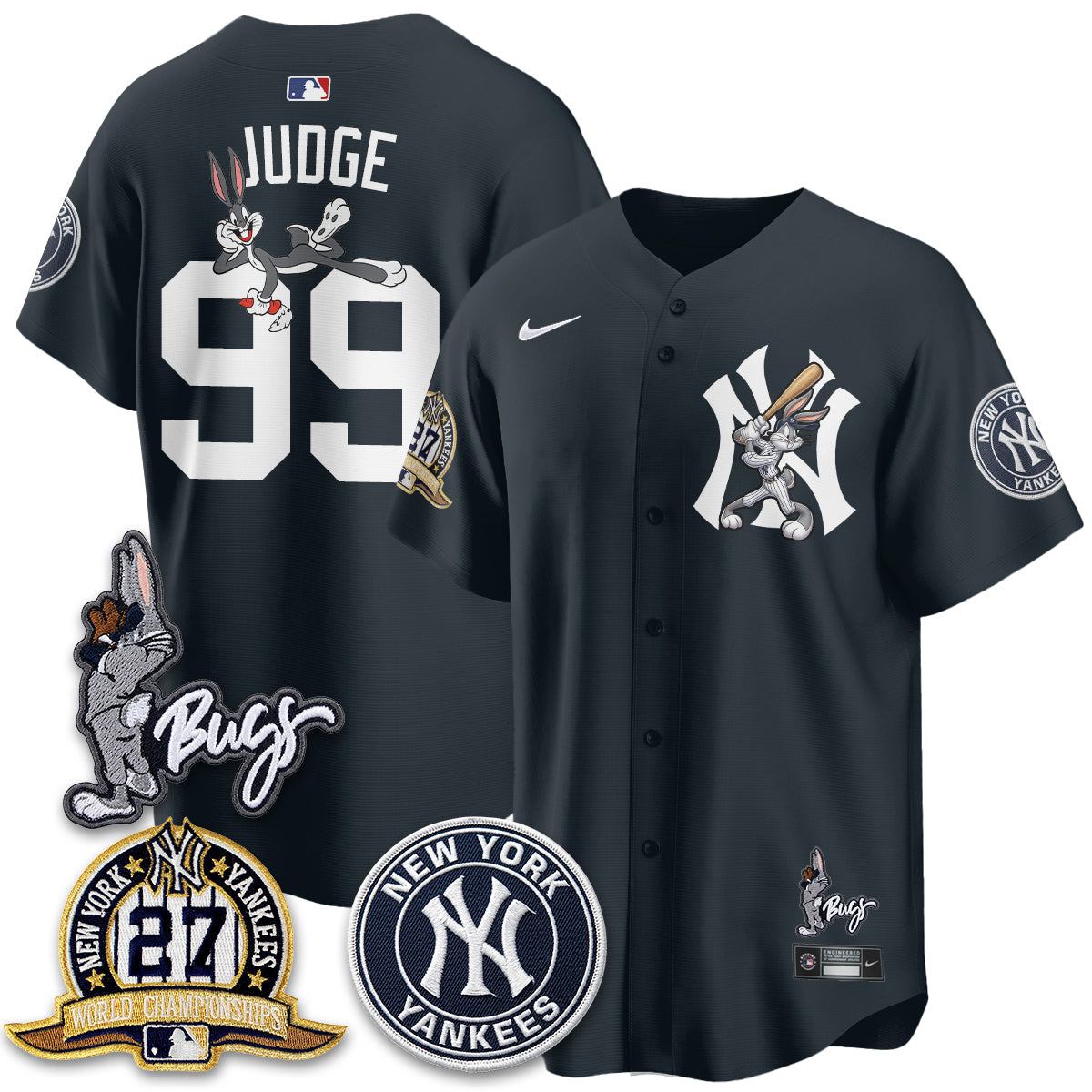 NYY Bunny Vapor Limited Jersey - Stitched