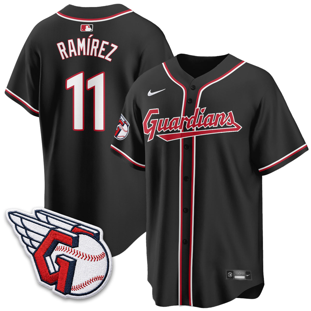 CLE 2026 Black Out Style Limited Vapor Jersey - Stitched