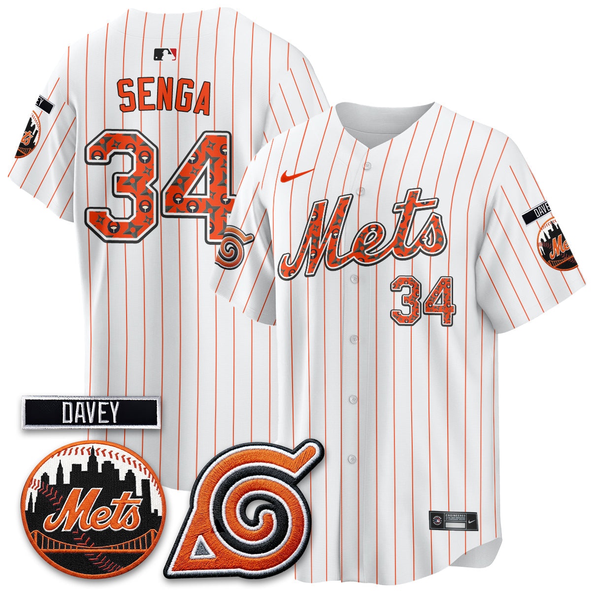 NYM x Naruto Nights 2026 Vapor Limited Jersey - Stitched V2