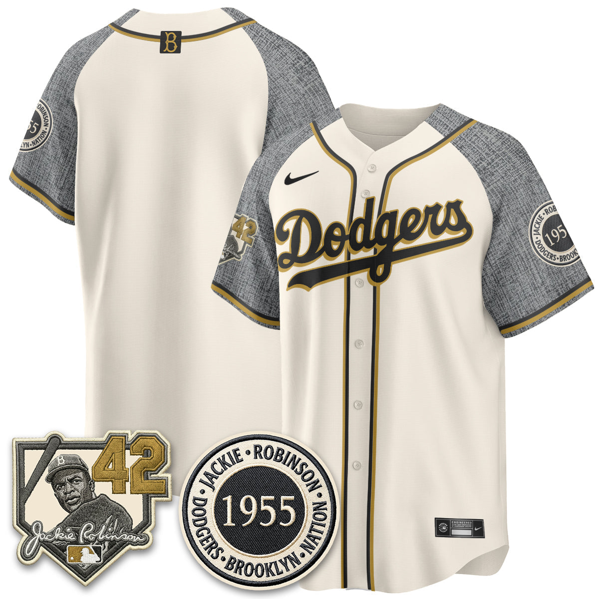 LAD 2026 New Era Jackie Robinson Vapor Limited Jersey -  Stitched