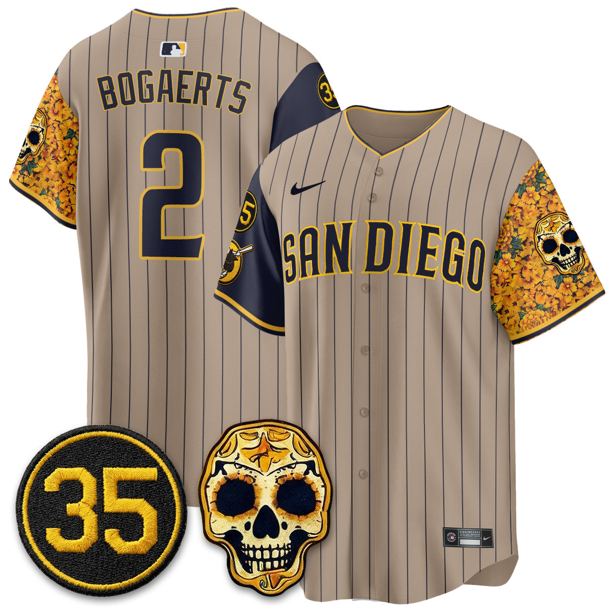 SD 2026 City Connect - Remembering Randy Jones Vapor Limited Jersey - Stitched