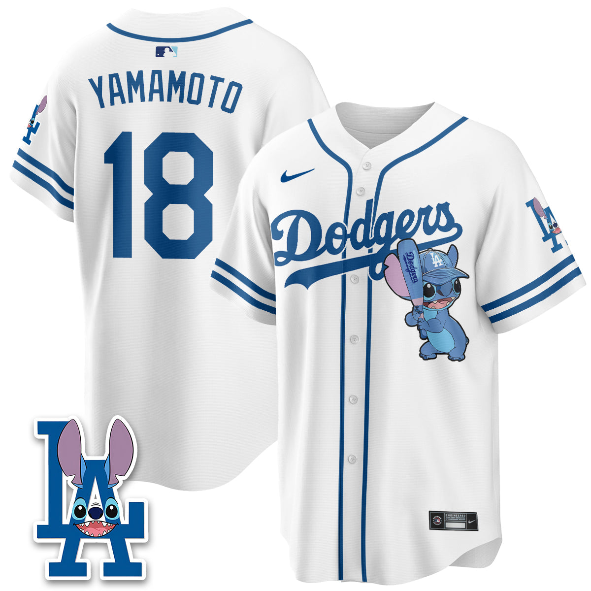 LAD x Blue Alien Edition Vapor Jersey - Stitched
