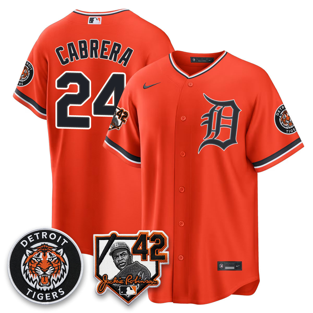 DET 2026 Jackie Robinson Day Vapor Limited Jersey - Stitched