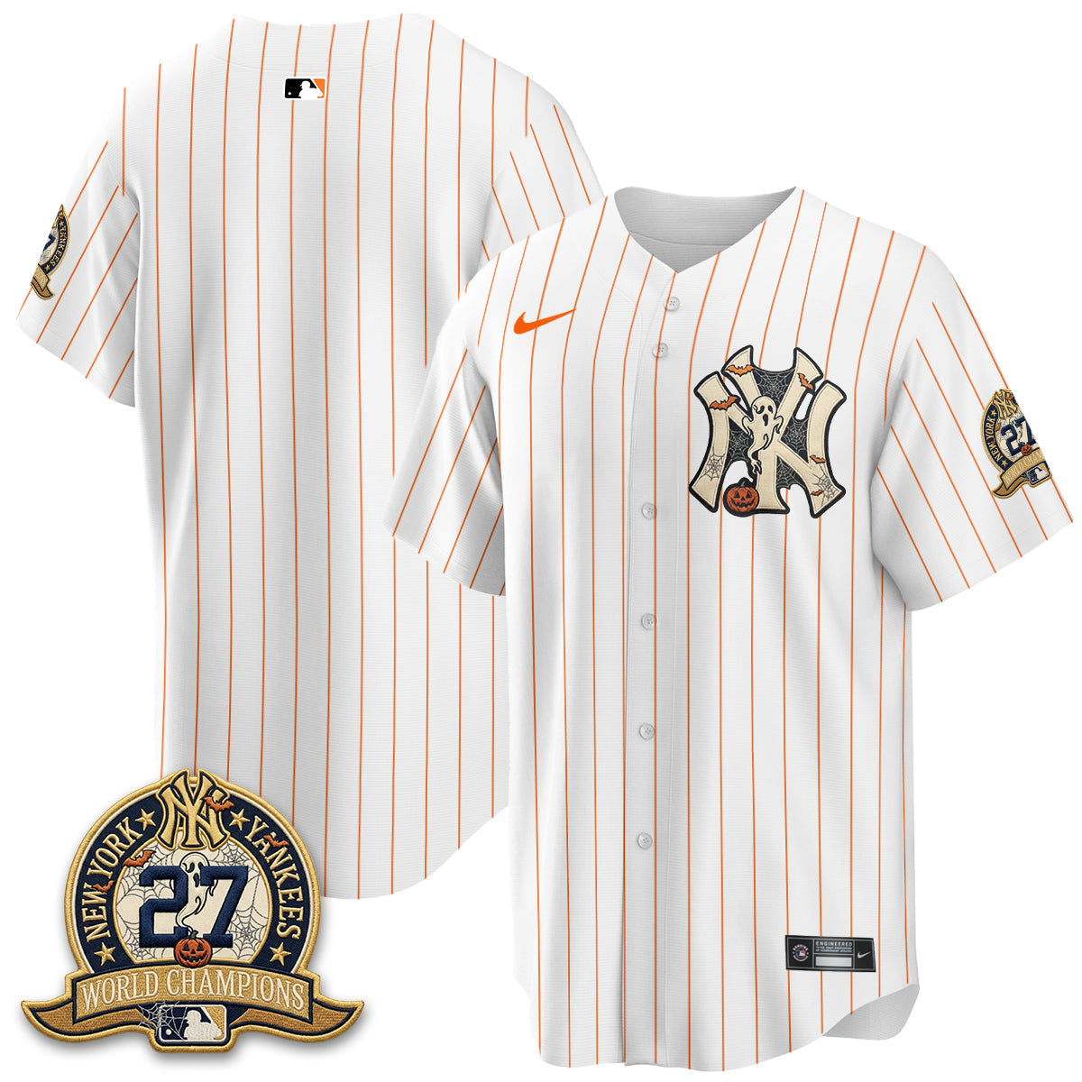 NYY Halloween 2026 Vapor Limited Jersey - Stitched