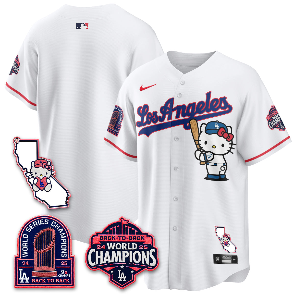 LAD x Meow KT 2026 Vapor Jersey - Stitched - V4