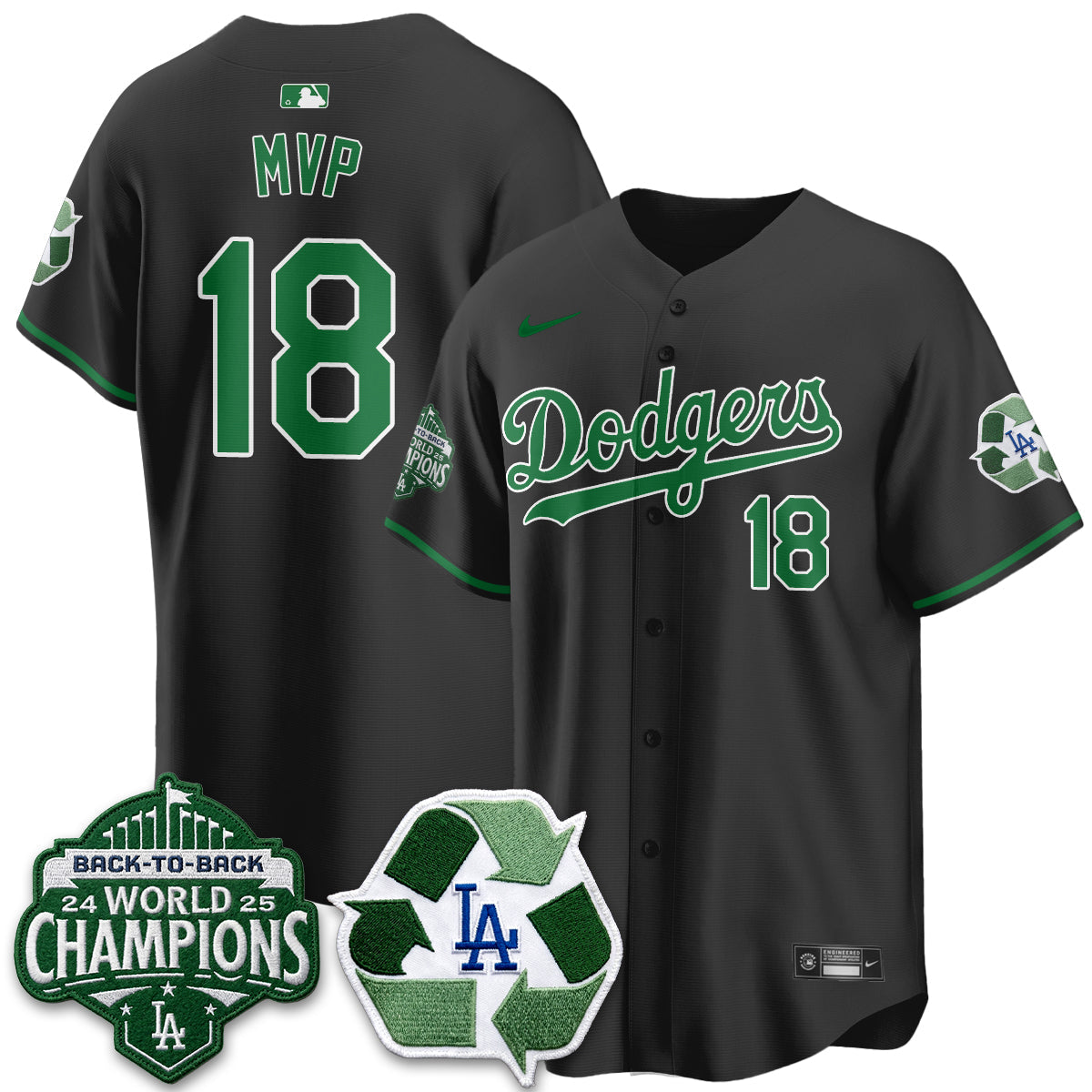 LAD Happy Earth Day Vapor Jersey -Stitched